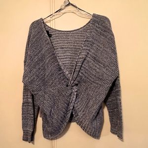 Cross Back Sweater